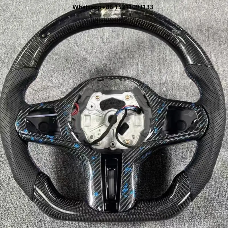 Custom Forged Carbon Fiber G20 G30 G31 G32 X3 G01 X4 G02 M2 G87 M3 G80 M4 G82 G42 Performance Steering Wheel Upgrade
Custom Forged Carbon Fiber G20 G30 G31 G32 X3 G01 X4 G02 M2 G87 M3 G80 M4 G82 G42 Performance Steering Wheel Upgrade