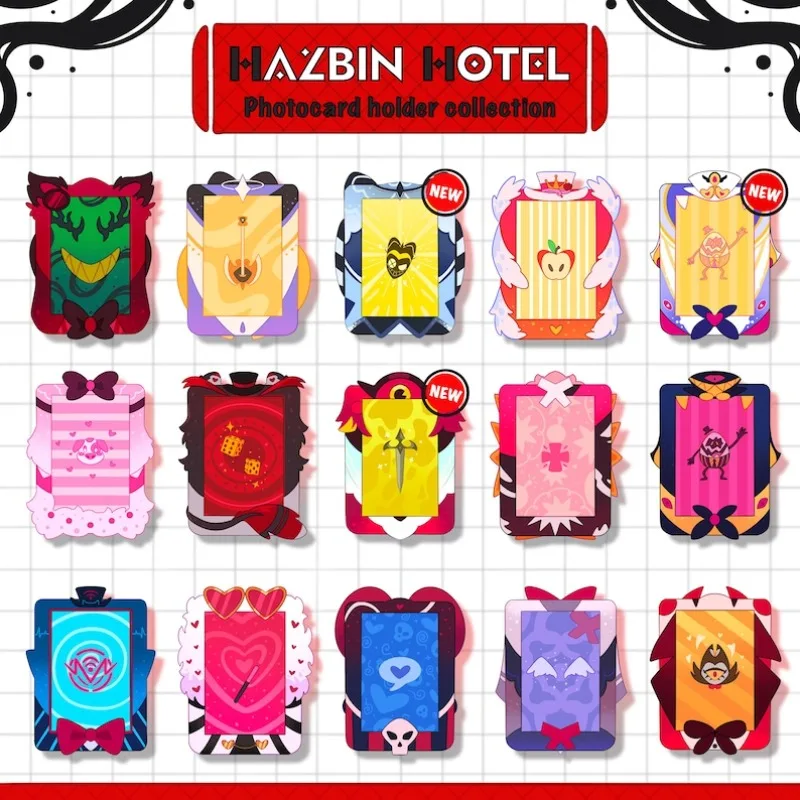 Hazbin HoteL Photocards Holder Charlie Lucifer Alastor Husk Vox Velvet Original Acrylic Self made Cute Cartoon Anime Pendant toy
Hazbin HoteL Photocards Holder Charlie Lucifer Alastor Husk Vox Velvet Original Acrylic Self made Cute Cartoon Anime Pendant toy