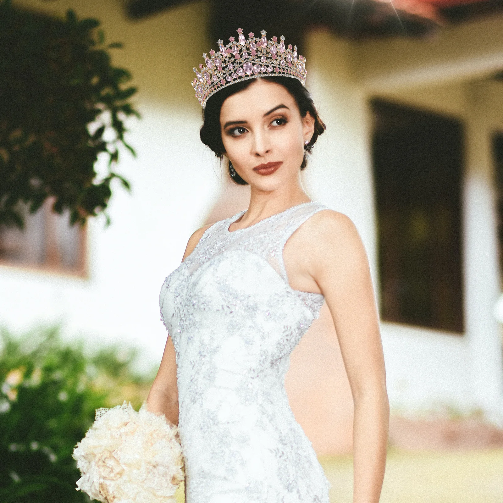 Baroque Crown Rhinestone Bridal Headband Wear-Resistant Alloy Wedding Headdress For Women Girls Party Festival Hair
Baroque Crown Rhinestone Bridal Headband Wear-Resistant Alloy Wedding Headdress For Women Girls Party Festival Hair