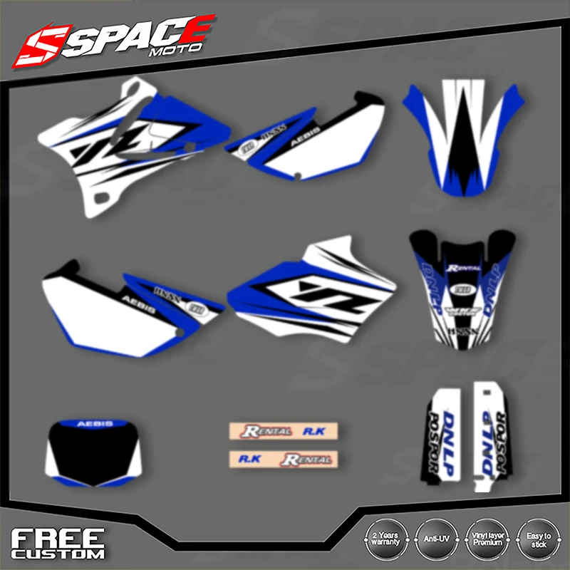 SPACE Custom Motorcycle Graphics Background Decal for YAMAHA YZ85 2002 2003 2004 2005 2006 2007 2008-2014Stickers Kits 001
SPACE Custom Motorcycle Graphics Background Decal for YAMAHA YZ85 2002 2003 2004 2005 2006 2007 2008-2014Stickers Kits 001