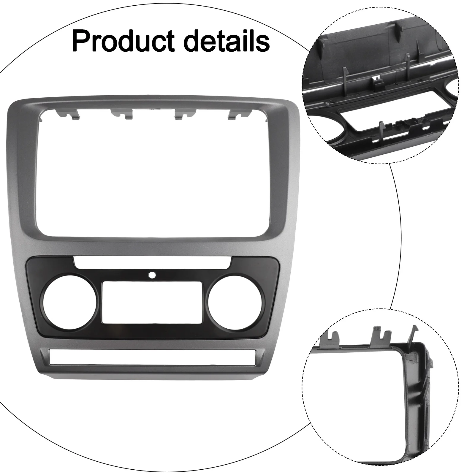 Auto Air-Conditioning Panel Double Din Radio Panel Car Audio System Upgrade Robust Material Construction Sleek Dashboard Upgrade
Auto Air-Conditioning Panel Double Din Radio Panel Car Audio System Upgrade Robust Material Construction Sleek Dashboard Upgrade