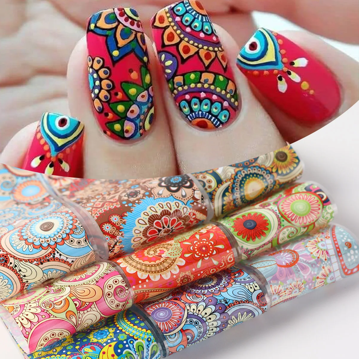 10pcs Colorful Bohemian Styles Nail Foil Sky Nail Transfer Foil Stickers Pink Purple Retro Graffiti Starry Sky Paper
10pcs Colorful Bohemian Styles Nail Foil Sky Nail Transfer Foil Stickers Pink Purple Retro Graffiti Starry Sky Paper