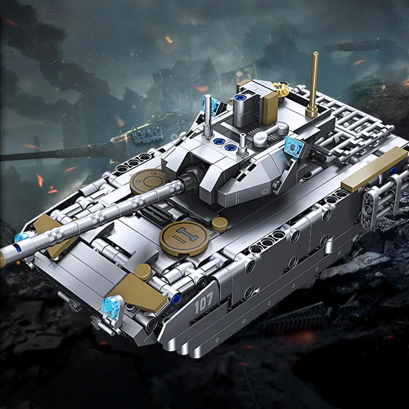 DIY Mini T14 Tank Model Military Building Blocks Small Bricks Creative Gift for Kids and Adults
DIY Mini T14 Tank Model Military Building Blocks Small Bricks Creative Gift for Kids and Adults