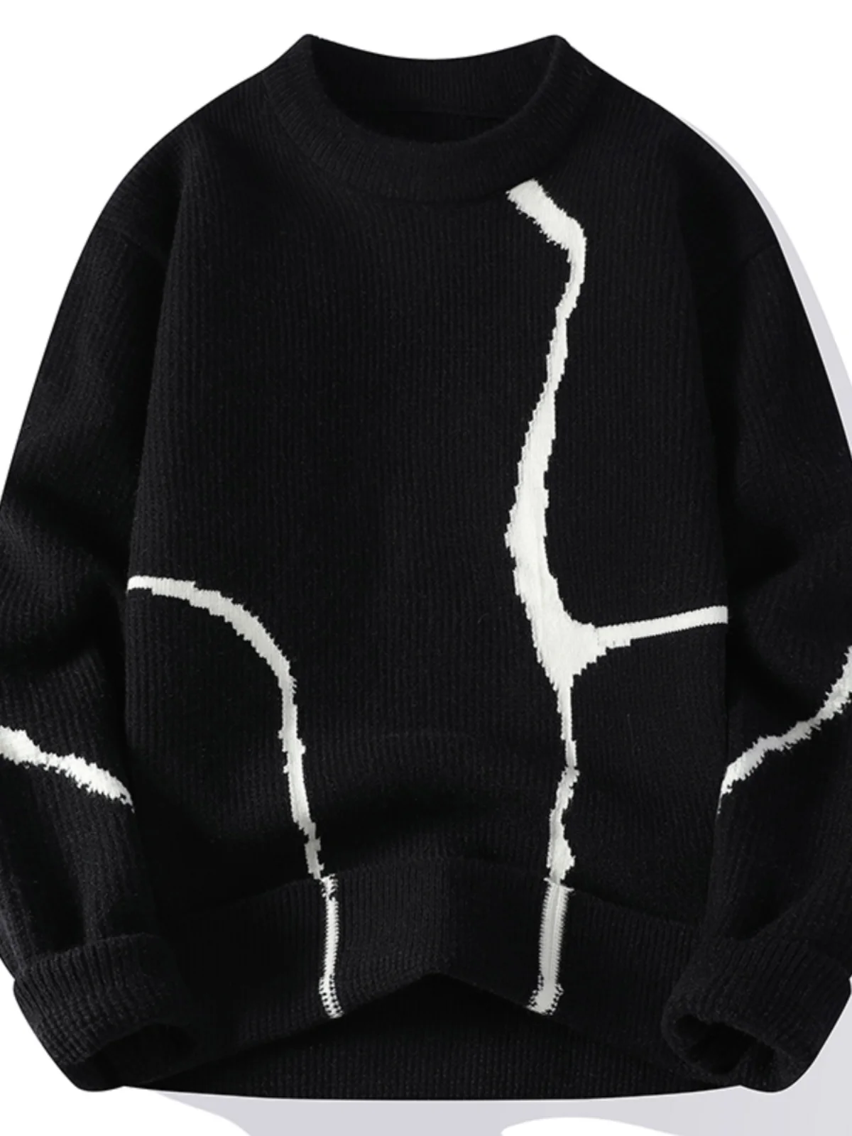 Loose Fit Men's Knitted Sweater Autumn Winter Faion Brand Lazy Sle Design Sensation Small ence Haome Personali L...
Loose Fit Men's Knitted Sweater Autumn Winter Faion Brand Lazy Sle Design Sensation Small ence Haome Personali L...