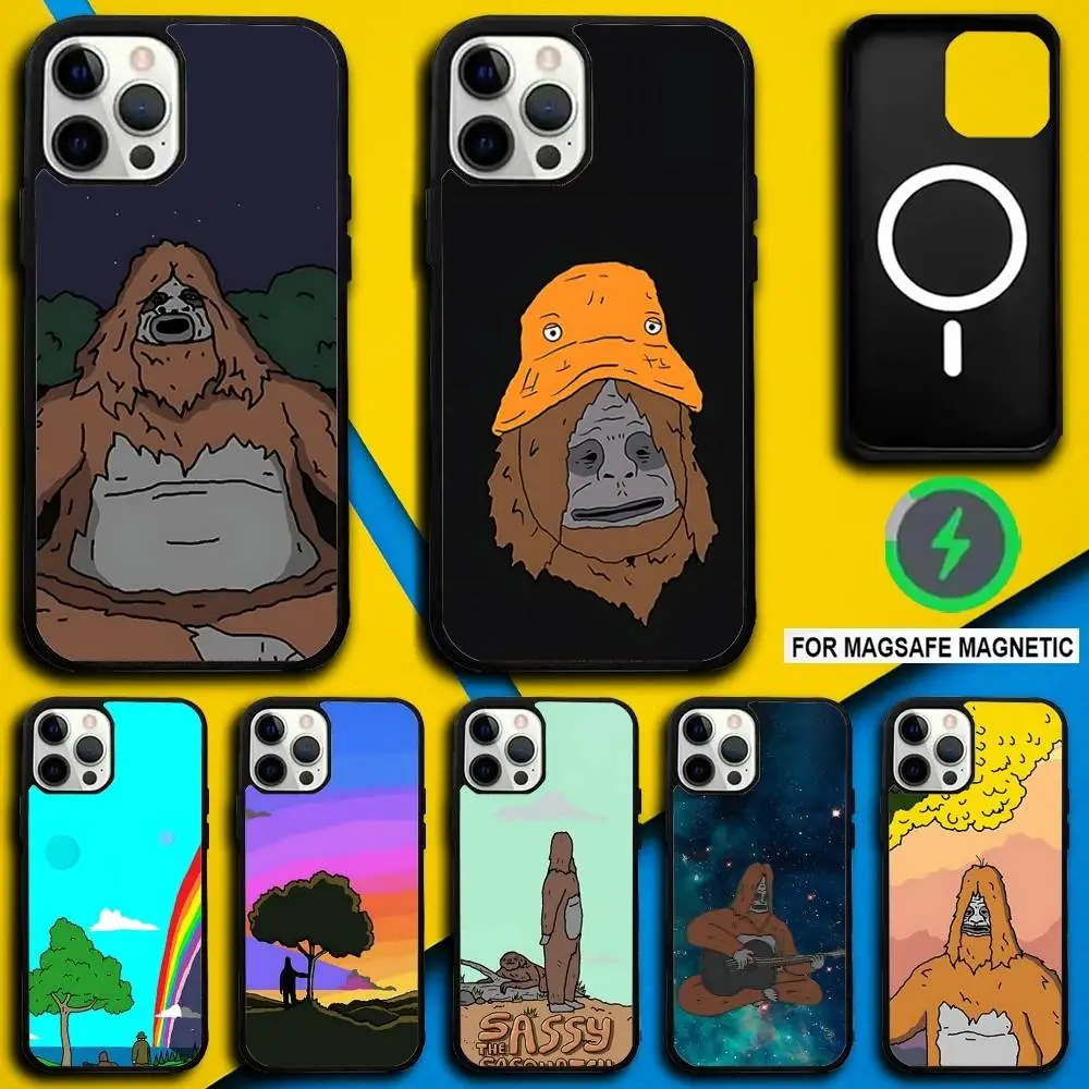 Sassy The Sasquatch Phone Case For iPhone 16,15,14,13,12,11,Pro,Max,Plus,Mini,SE4,E Magnetic Magsafe Wireless Charging
Sassy The Sasquatch Phone Case For iPhone 16,15,14,13,12,11,Pro,Max,Plus,Mini,SE4,E Magnetic Magsafe Wireless Charging