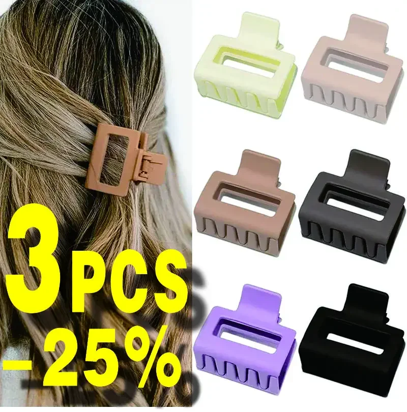 Small square grab clips versatile hair accessoryhair shark clipMorandi hair clip on the back of the head, hairpin
Small square grab clips versatile hair accessoryhair shark clipMorandi hair clip on the back of the head, hairpin