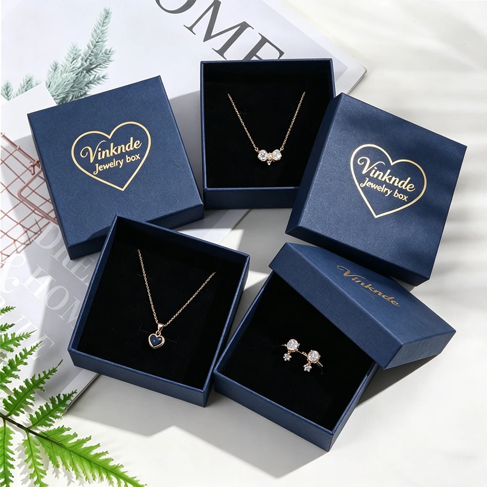 100PCS 11x11x4cm Custom Logo Square Jewelry Box With Ring Earring Necklace Bracelet Charm Jewelry Kraft Paper Gift Packaging Box
100PCS 11x11x4cm Custom Logo Square Jewelry Box With Ring Earring Necklace Bracelet Charm Jewelry Kraft Paper Gift Packaging Box