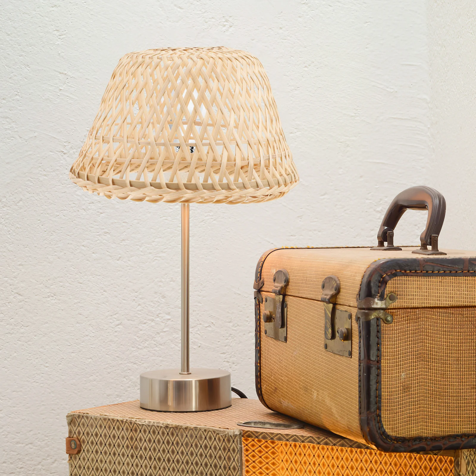 Bamboo Lampshade Hotel Cover Replacement Desk Protect Light Bulb Ceiling Retro Style
Bamboo Lampshade Hotel Cover Replacement Desk Protect Light Bulb Ceiling Retro Style