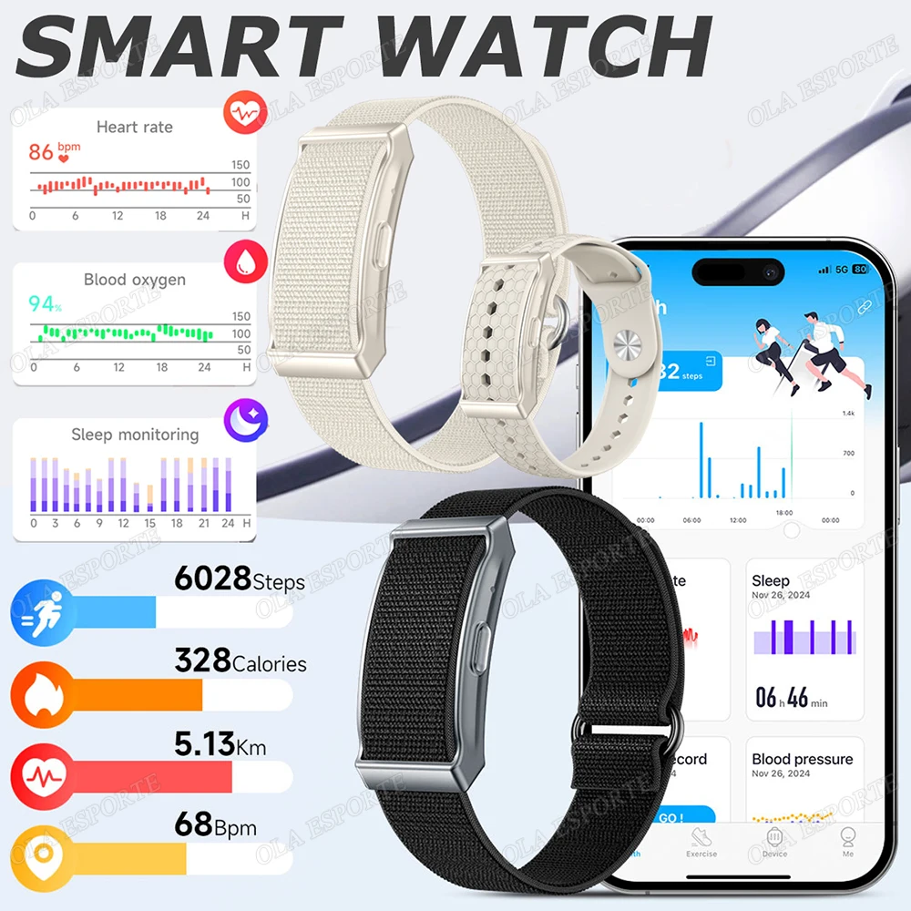 Men Women Smart Bracelet Heart Rate Blood Pressure Monitor Health Smart Band Waterproof Sport Fitness Smartwatch for Android iOS
Men Women Smart Bracelet Heart Rate Blood Pressure Monitor Health Smart Band Waterproof Sport Fitness Smartwatch for Android iOS