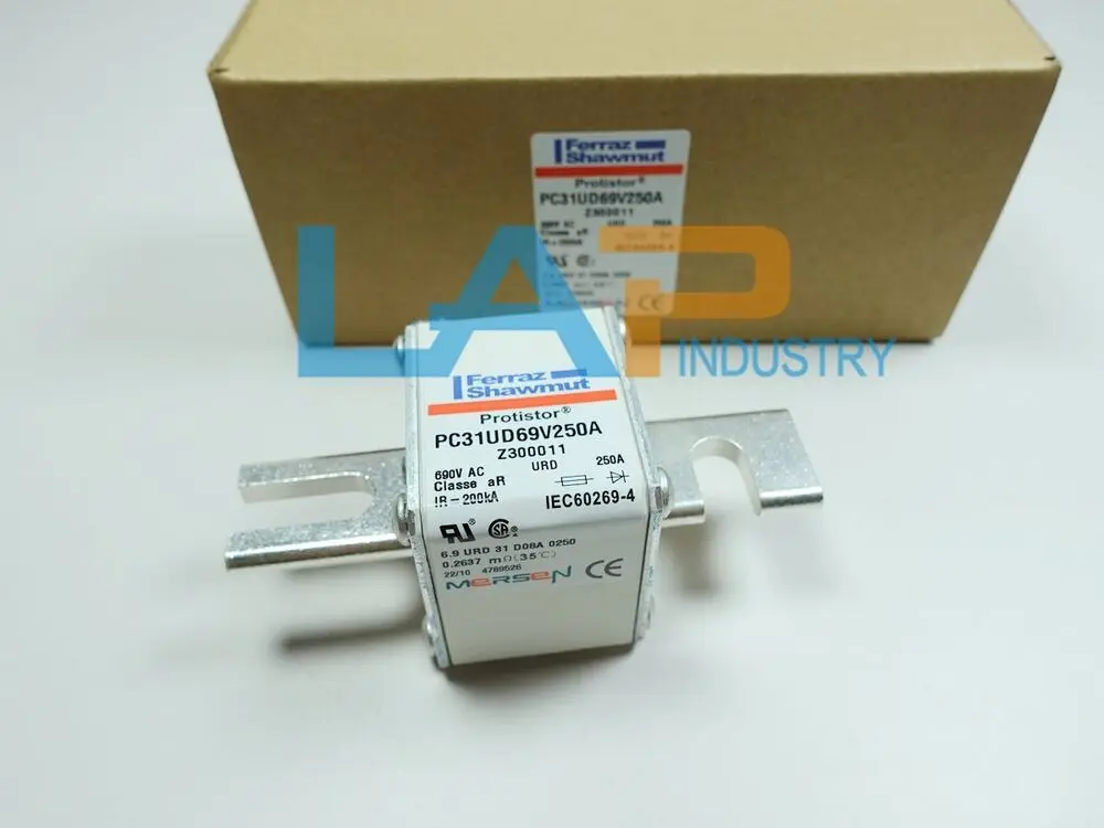 1 шт., новинка, предохранитель для ferраз шамут PC31UD69V250A Z300011 690V 250A
1 шт., новинка, предохранитель для ferраз шамут PC31UD69V250A Z300011 690V 250A