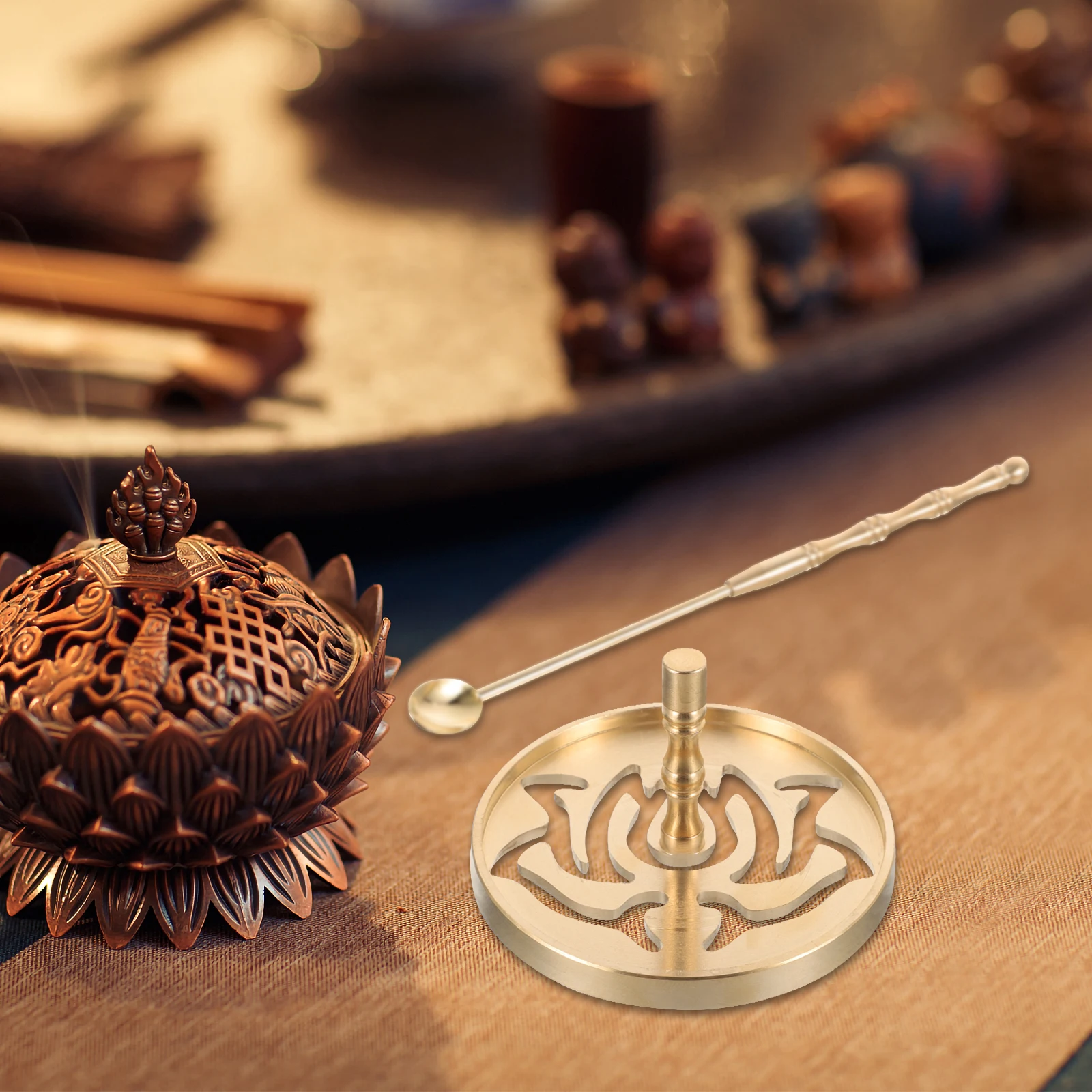 1 set Incense Kit 6cm Copper Tools Smooth Easy Incense Mold Tools Meditation SPA Gifts Household Decor
1 set Incense Kit 6cm Copper Tools Smooth Easy Incense Mold Tools Meditation SPA Gifts Household Decor