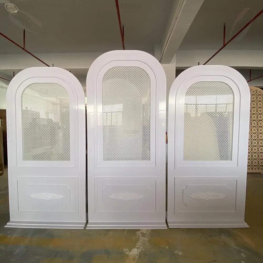 Wholesale 3pcs A set Fashion Design Pvc Backdrop 3d Curve Wedding Arch Backdrop for Wedding Decoration Birthday
Wholesale 3pcs A set Fashion Design Pvc Backdrop 3d Curve Wedding Arch Backdrop for Wedding Decoration Birthday