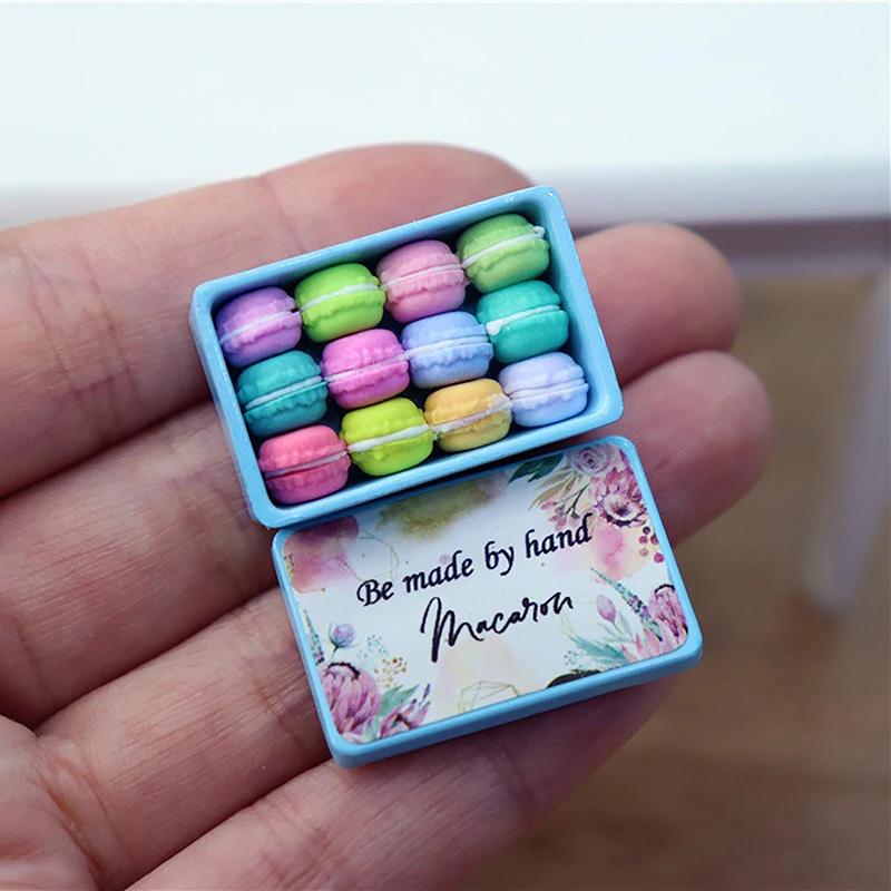 1Set Candy Color Macaron 1:12/1:6 Dollhouse Miniature Macaron Dessert Cake for Doll House Play Accessory
1Set Candy Color Macaron 1:12/1:6 Dollhouse Miniature Macaron Dessert Cake for Doll House Play Accessory