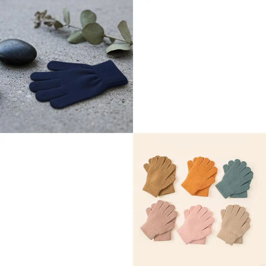 Stretchy Knitted Children Gloves Soft Warmth Cold Climate Handwear 4-8 Year
Stretchy Knitted Children Gloves Soft Warmth Cold Climate Handwear 4-8 Year