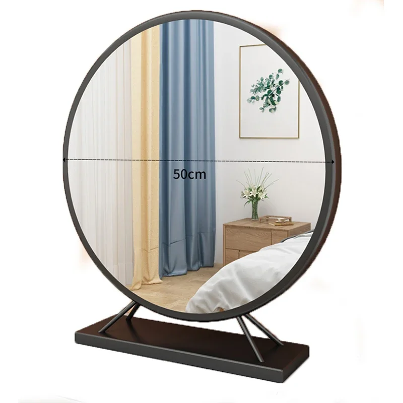 Led Light Round Decorative Mirror Makeup Circle Cosmetic Tabletop Mirror Standing Crafts Frame Espelhos Home Styling
Led Light Round Decorative Mirror Makeup Circle Cosmetic Tabletop Mirror Standing Crafts Frame Espelhos Home Styling