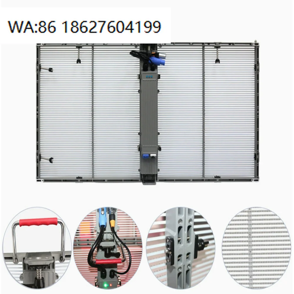 Custom Waterproof Transparent Grid LED Screen Outdoor Thin High Brightness Digital Video Wall
Custom Waterproof Transparent Grid LED Screen Outdoor Thin High Brightness Digital Video Wall