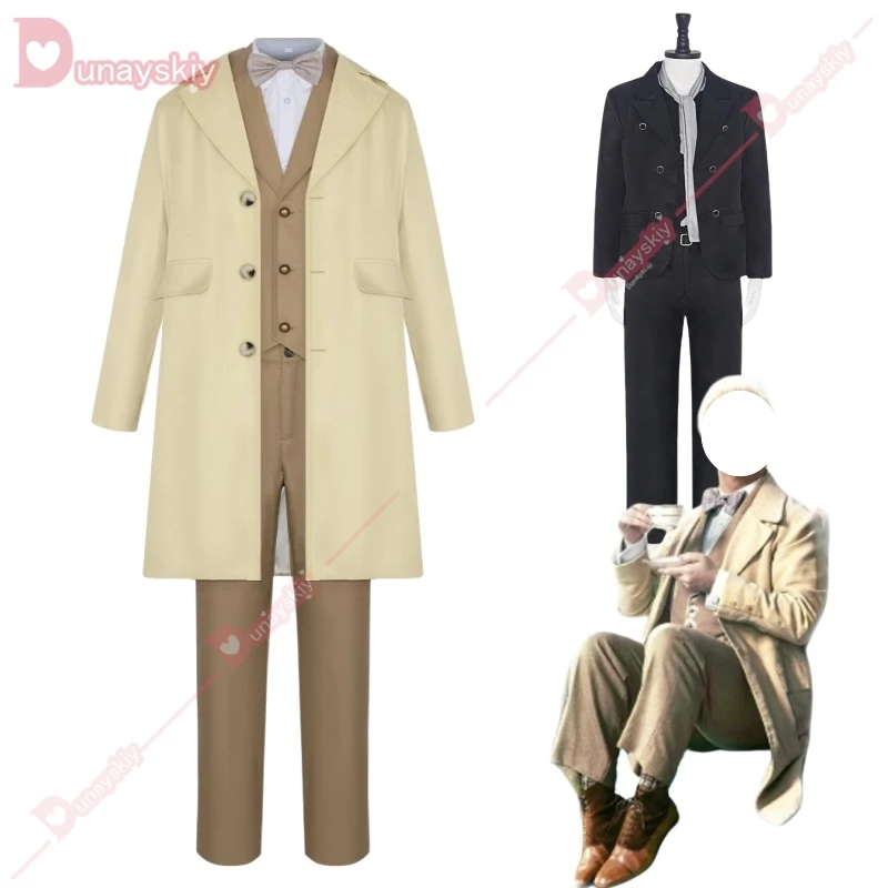 Good Cos Omens Angel Aziraphale Devil Crowley David Косплей Костюм Хэллоуин Мужской Костюм Ретро Круглые Металлические Очки Стимпанк 
Good Cos Omens Angel Aziraphale Devil Crowley David Косплей Костюм Хэллоуин Мужской Костюм Ретро Круглые Металлические Очки Стимпанк