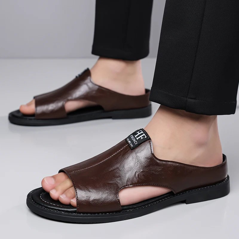 Men's Summer Roman Mule Sandals, Soft Sole, Anti-slip & Wear-resistant, Ideal for Outdoor & Beach-HT2028
Men's Summer Roman Mule Sandals, Soft Sole, Anti-slip & Wear-resistant, Ideal for Outdoor & Beach-HT2028