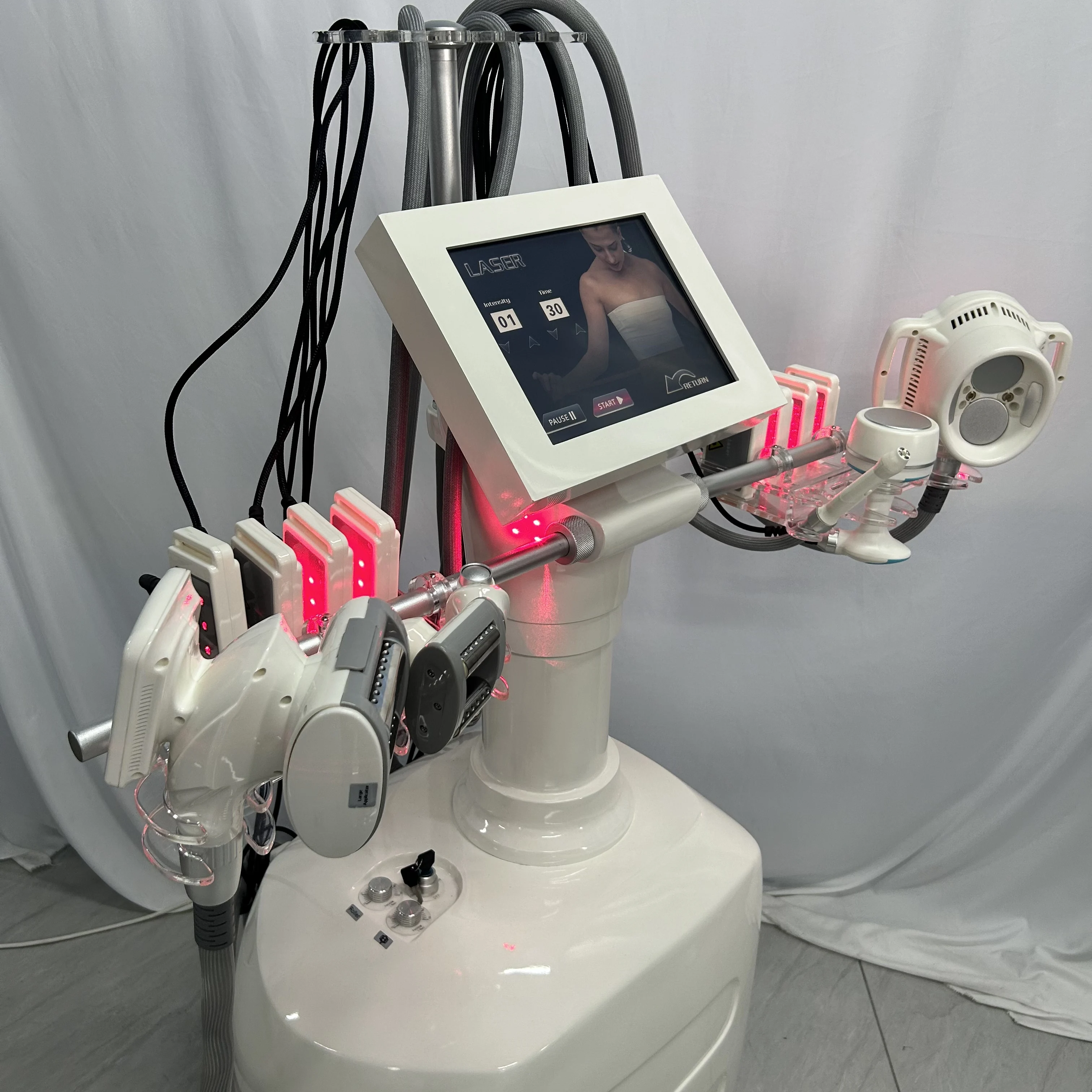 V-NINE V9 V10 Professional New Products Cavitation Machine Slimming Machine Vacuum Roller Vela Body Slim Shape Machine
V-NINE V9 V10 Professional New Products Cavitation Machine Slimming Machine Vacuum Roller Vela Body Slim Shape Machine