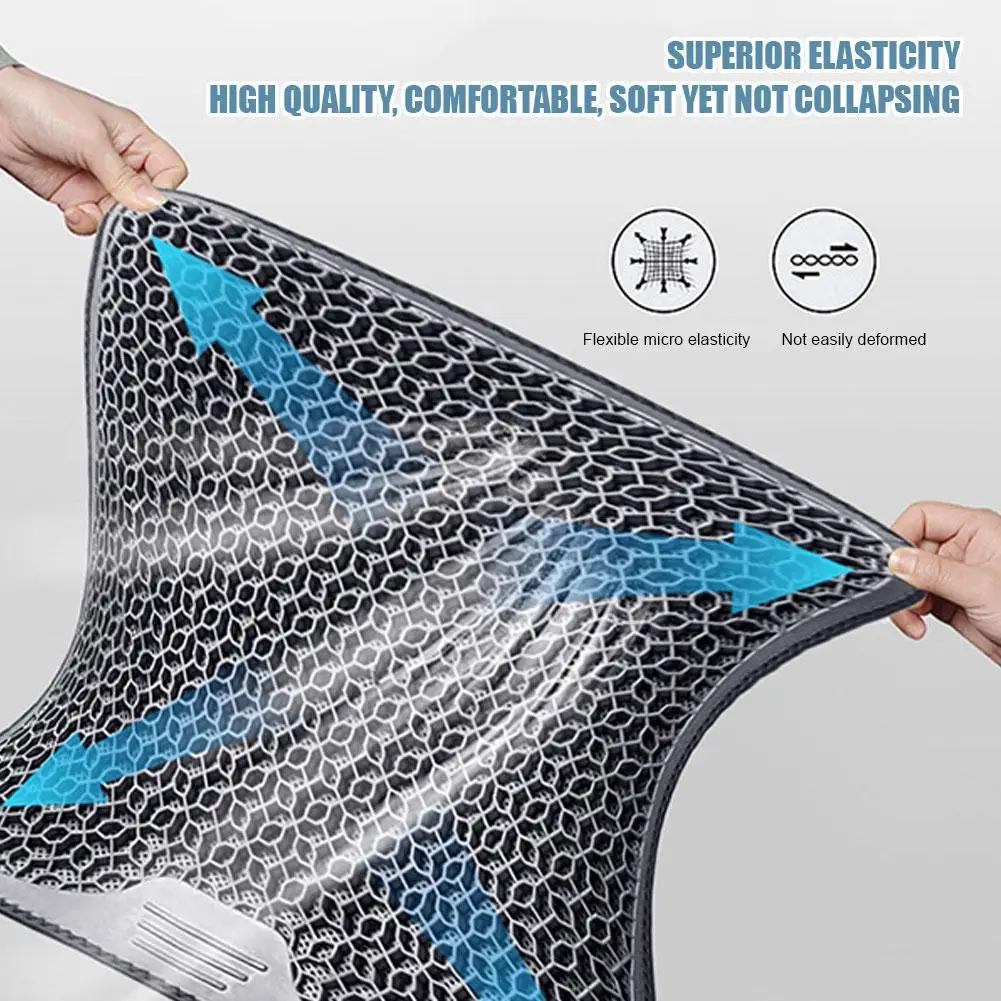 Car Gel Cooling Seat Cushion Car Honeycomb Silicone Ice Pad Breathable Refrigeration Ventilation Pad For Car Interior Accessory
Car Gel Cooling Seat Cushion Car Honeycomb Silicone Ice Pad Breathable Refrigeration Ventilation Pad For Car Interior Accessory