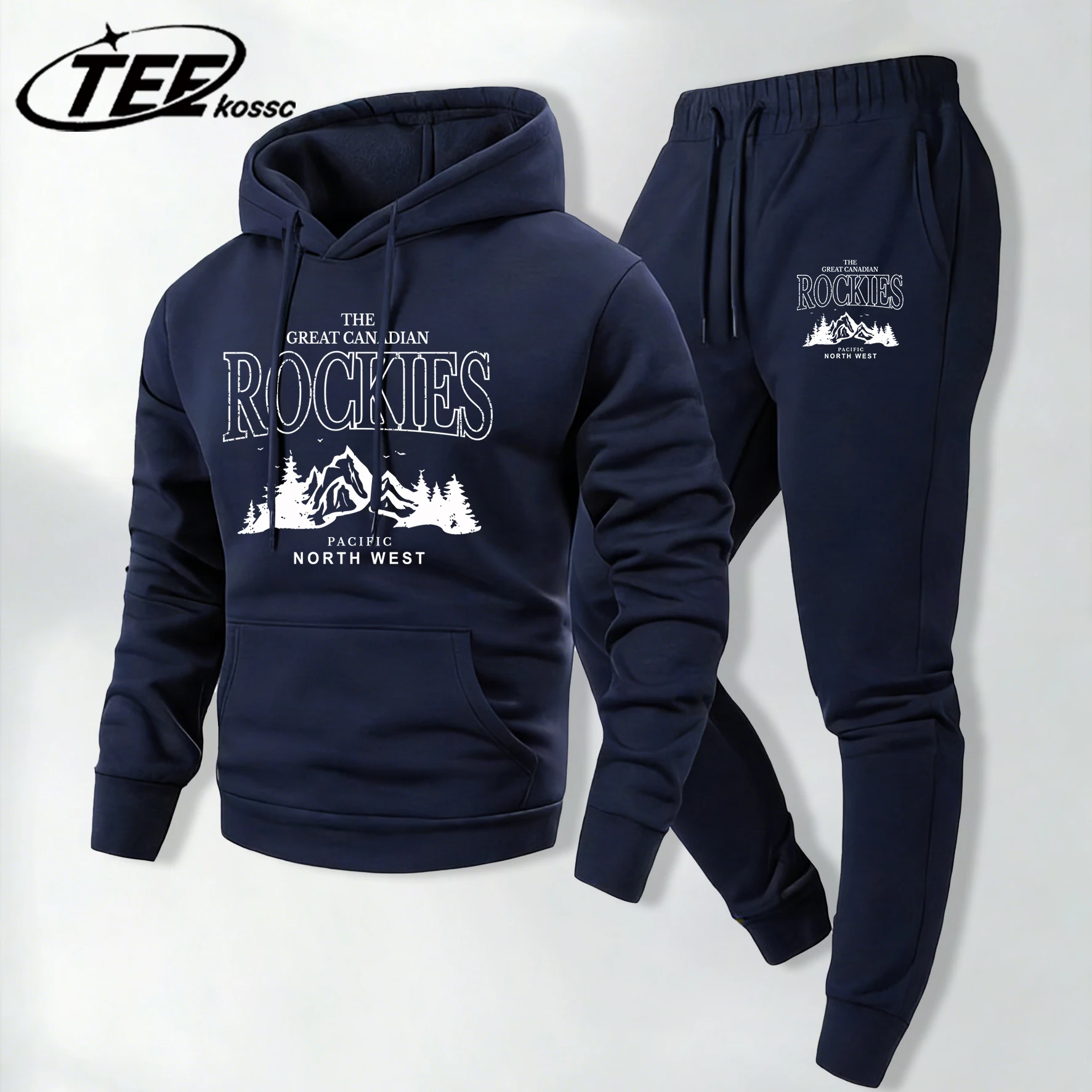 Canadian Rockies Pacific North West Print Men Sportswear Simple High Pants Fleece Clothing Autumn Warm Male Fashion Tracksuit
Canadian Rockies Pacific North West Print Men Sportswear Simple High Pants Fleece Clothing Autumn Warm Male Fashion Tracksuit