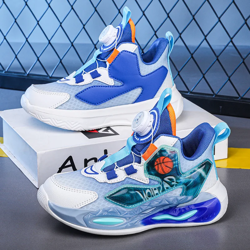 New Boys Basketball Shoes Size 31-39 Children Sneaker Autumn Rubber Sole Anti-slip Kids School Tennis Sports Sneaker for Boy
New Boys Basketball Shoes Size 31-39 Children Sneaker Autumn Rubber Sole Anti-slip Kids School Tennis Sports Sneaker for Boy