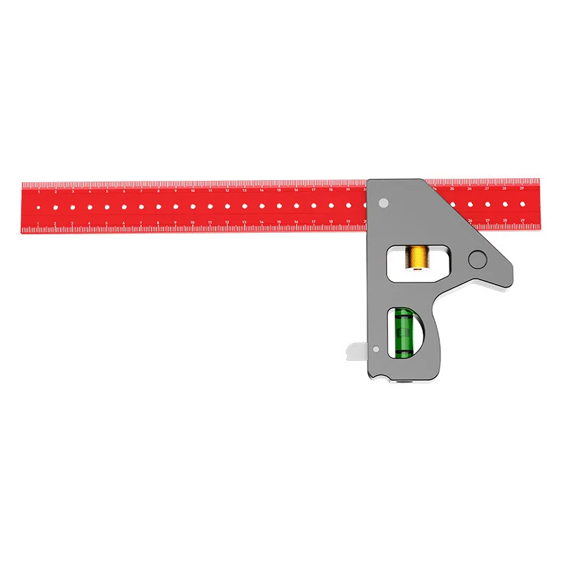 Aluminum Alloy Combination Square Ruler, Horizontal Multi-Functional Positioning Tool, High-Grade Measuring Ruler for Angles
Aluminum Alloy Combination Square Ruler, Horizontal Multi-Functional Positioning Tool, High-Grade Measuring Ruler for Angles