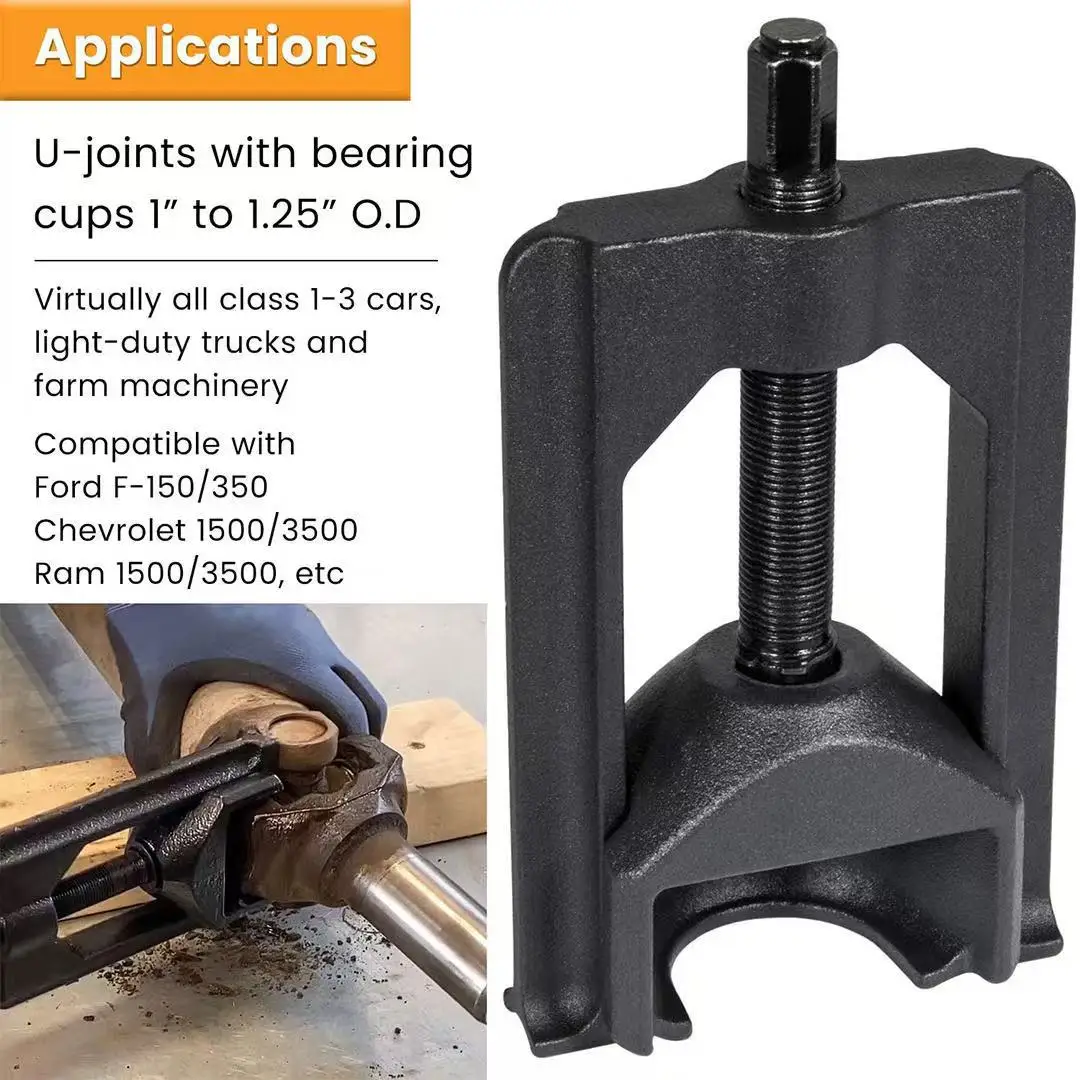 10105 U Joint Pullers Automotive Class 1-3 Universal Joint Extractor U-Joint Removal Press Tool for Bearing Cups 1”to 1.25”O.D
10105 U Joint Pullers Automotive Class 1-3 Universal Joint Extractor U-Joint Removal Press Tool for Bearing Cups 1”to 1.25”O.D