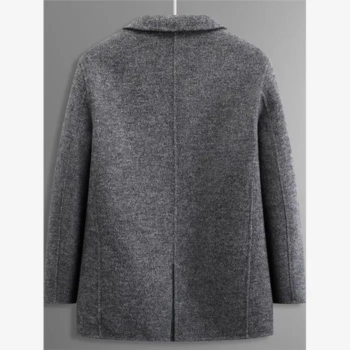 Korean Sle Men's Woolen Sport Jaet Set Autumn Winter Warmth Long Coat Casual Trendy Small Movement Top Quali Fabric
Korean Sle Men's Woolen Sport Jaet Set Autumn Winter Warmth Long Coat Casual Trendy Small Movement Top Quali Fabric