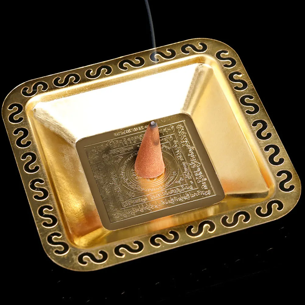 Incense Burner Ornaments Retro Storage Plate Worship Fruit Decorative Golden Vintage
Incense Burner Ornaments Retro Storage Plate Worship Fruit Decorative Golden Vintage