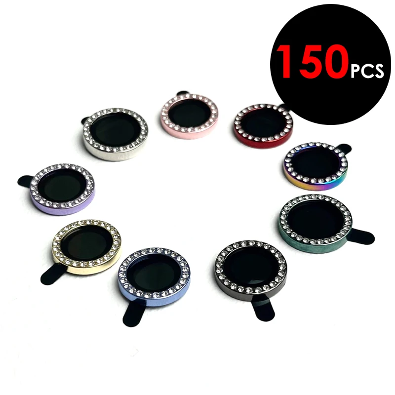 150Pcs For iPhone 15 14 13 12 11 Pro Max Plus Diamond Rear Camera Lens Protector Metal Ring 3D Bling Tempered Glass Decoration
150Pcs For iPhone 15 14 13 12 11 Pro Max Plus Diamond Rear Camera Lens Protector Metal Ring 3D Bling Tempered Glass Decoration