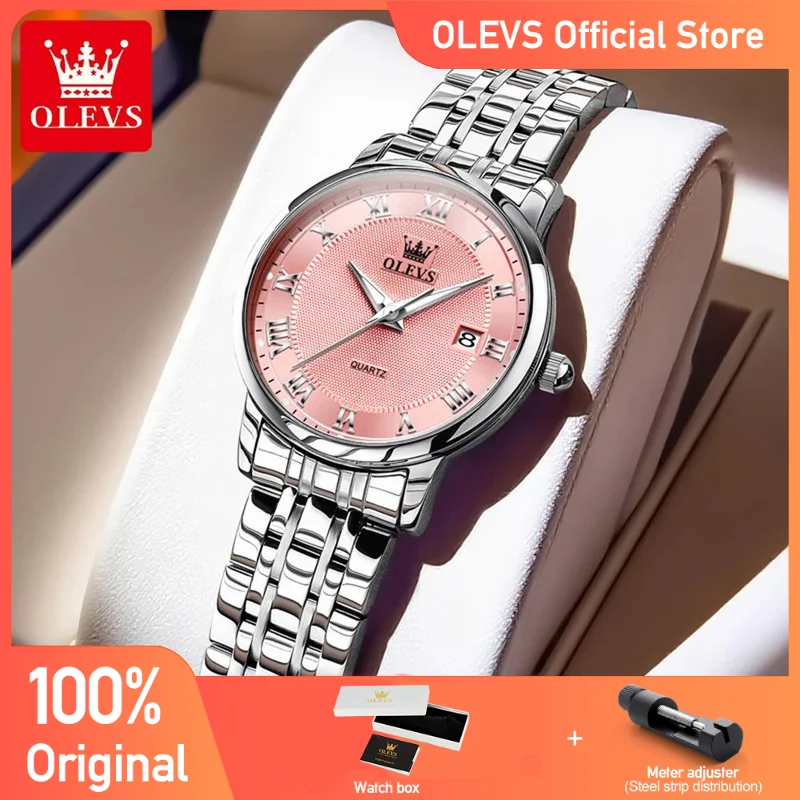 OLEVS 5611 женские часы оригинальные модные кварцевые наручные часы водостойкие светящиеся часы из нержавеющей стали с датой и коробкой Reloj Mujer
OLEVS 5611 женские часы оригинальные модные кварцевые наручные часы водостойкие светящиеся часы из нержавеющей стали с датой и коробкой Reloj Mujer