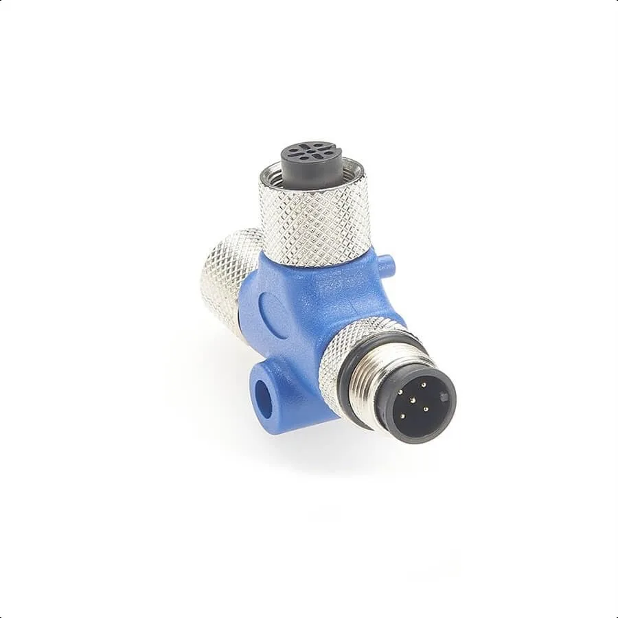 Marine Nmea 2000 T Connector M12 5 Pin Dual Female to 5 Pin Male Marine NMEA 2000 s
Marine Nmea 2000 T Connector M12 5 Pin Dual Female to 5 Pin Male Marine NMEA 2000 s