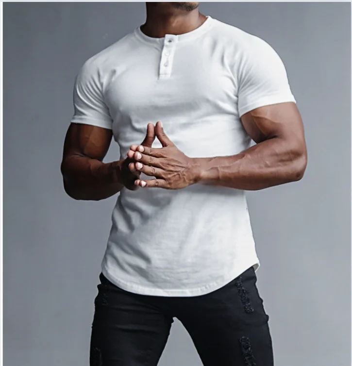 Men's Short-sleeved Ribbed Vintage Slim-fit Stretch Bottoming Shirt Summer Solid Color Fitness Short-sleeved T-shirt 2024 Summer
Men's Short-sleeved Ribbed Vintage Slim-fit Stretch Bottoming Shirt Summer Solid Color Fitness Short-sleeved T-shirt 2024 Summer