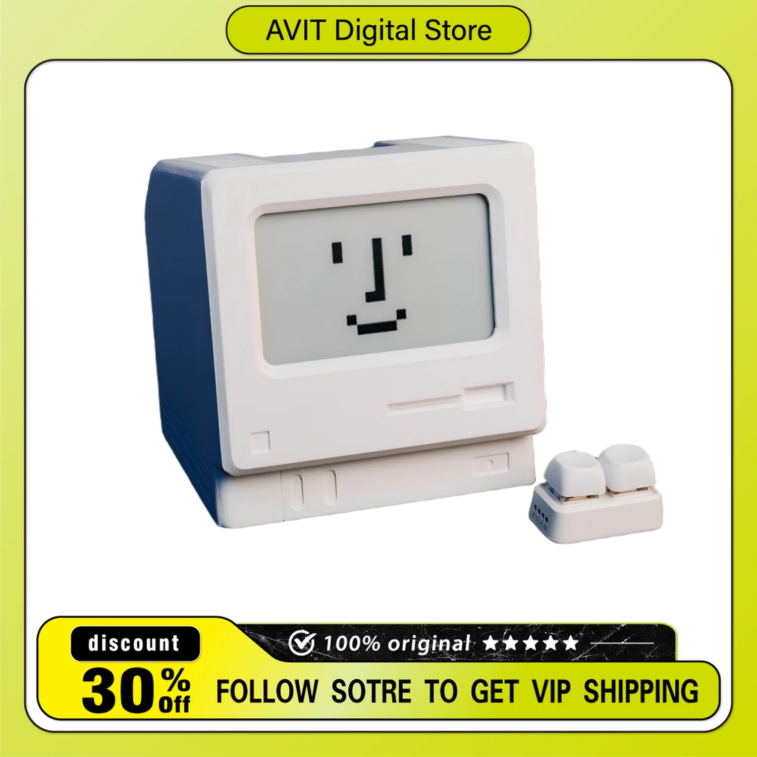 For XTEINK X4 E-Reader Macintosh Retro Style Display Stand Vintage Desktop Ornament Holder Base Ergonomic Grip Button Shell Full
For XTEINK X4 E-Reader Macintosh Retro Style Display Stand Vintage Desktop Ornament Holder Base Ergonomic Grip Button Shell Full