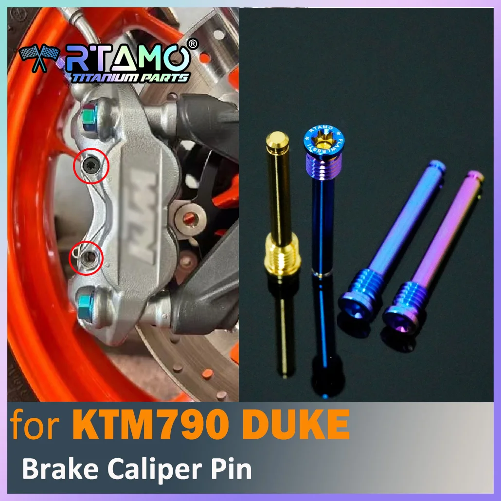 RTAMO Titanium Alloy Bolts Caliper Pin set for KTM790 DUKE
RTAMO Titanium Alloy Bolts Caliper Pin set for KTM790 DUKE