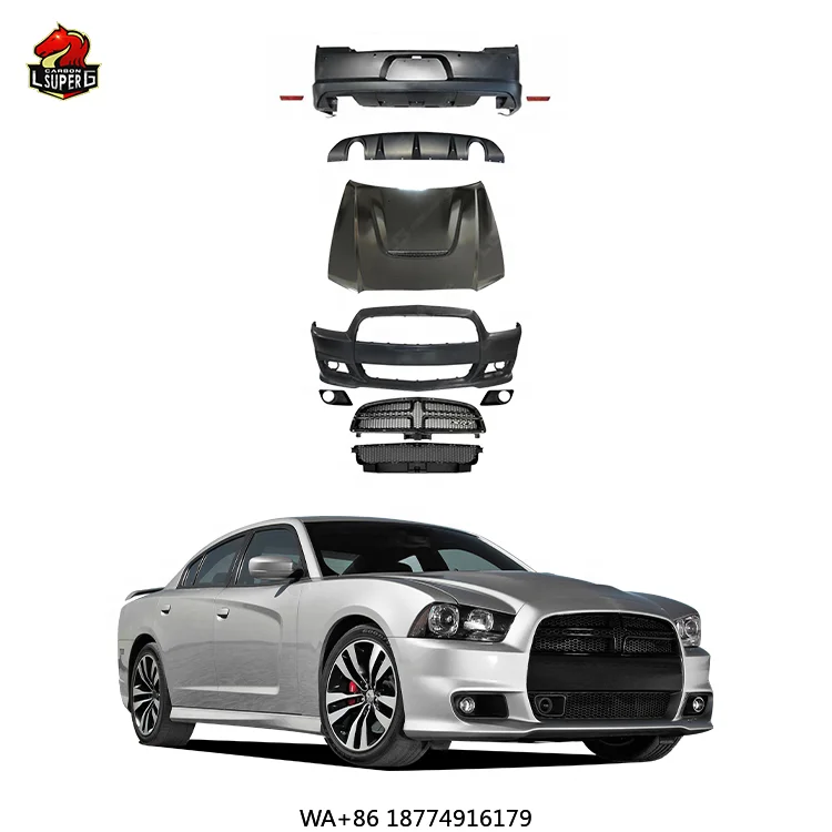 Custom Car Facelift PP Material Conversion Kit for Dodge Charger SRT Body Kit 2008-2014
Custom Car Facelift PP Material Conversion Kit for Dodge Charger SRT Body Kit 2008-2014