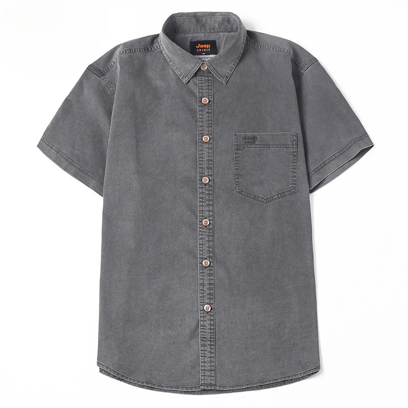 Summer Men's Tencel Short Sleeve Shirt Loose Casual Breathable Top Solid Color Youth Lapel Shirt Thin
Summer Men's Tencel Short Sleeve Shirt Loose Casual Breathable Top Solid Color Youth Lapel Shirt Thin