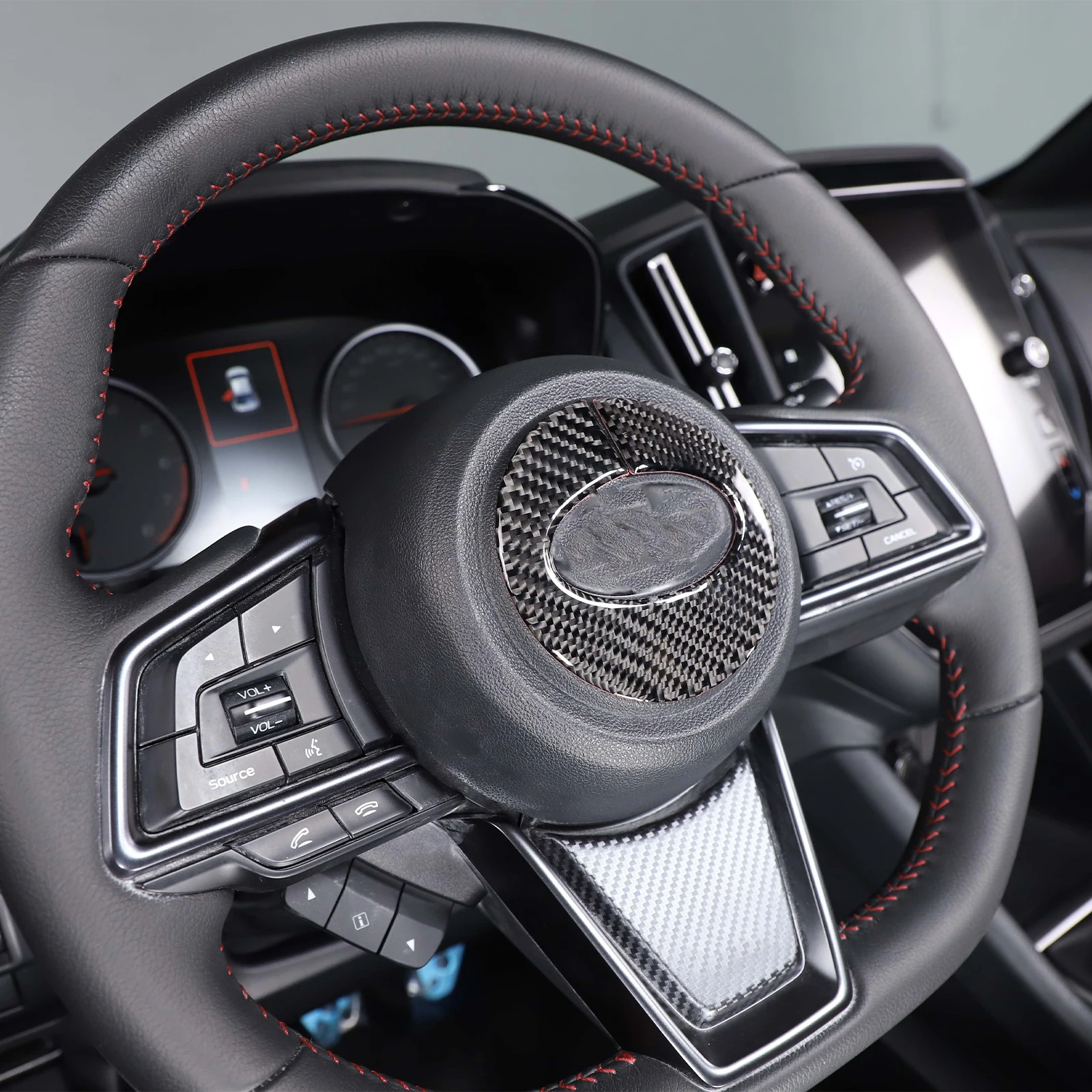 For Subaru WRX STI 2021 2022 2023 Soft Carbon Fiber Steering Wheel LOGO Panel Cover Trim Sticker Car Accessories
For Subaru WRX STI 2021 2022 2023 Soft Carbon Fiber Steering Wheel LOGO Panel Cover Trim Sticker Car Accessories