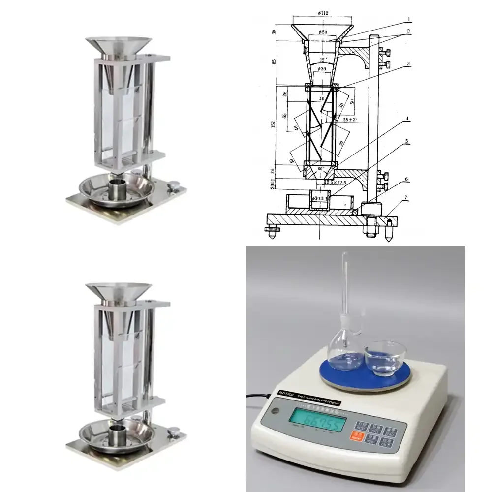Gold Seller Scott Volumeter for Metal Powder Loose Packed Density Densitometer for ASTM B527 ISO 3953 Bulk Density Tester
Gold Seller Scott Volumeter for Metal Powder Loose Packed Density Densitometer for ASTM B527 ISO 3953 Bulk Density Tester
