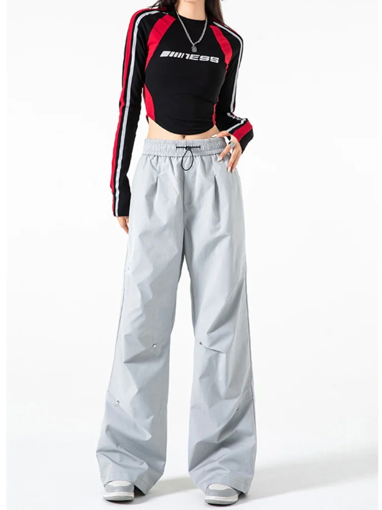Outdoor Men's High Waist Waterproof Windproof Hiking Trousers Straight Leg Casual Pants Trendy Youth Active Style Cargo Workwear
Outdoor Men's High Waist Waterproof Windproof Hiking Trousers Straight Leg Casual Pants Trendy Youth Active Style Cargo Workwear