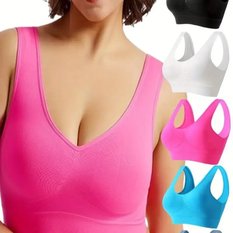 Спортивный бюстгальтер с высокой поддержкой, женский спортивный бюстгальтер больших размеров Sl, комплект из 5 предметов, бюстгальтер с большой чашкой, нижнее белье, удобный Wirel Mammaries Fitn
Спортивный бюстгальтер с высокой поддержкой, женский спортивный бюстгальтер больших размеров Sl, комплект из 5 предметов, бюстгальтер с большой чашкой, нижнее белье, удобный Wirel Mammaries Fitn