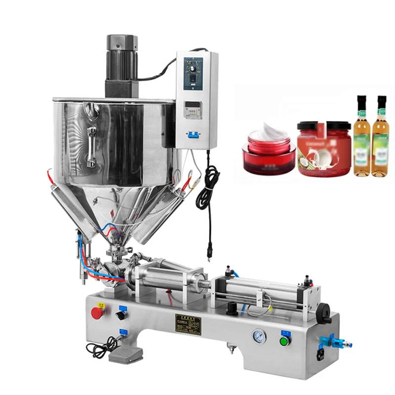 Single Head Paste Filling Machine Stainless Steel Foot Control Heating And Stirring Type Filling Machine Liquid Paste Filler
Single Head Paste Filling Machine Stainless Steel Foot Control Heating And Stirring Type Filling Machine Liquid Paste Filler
