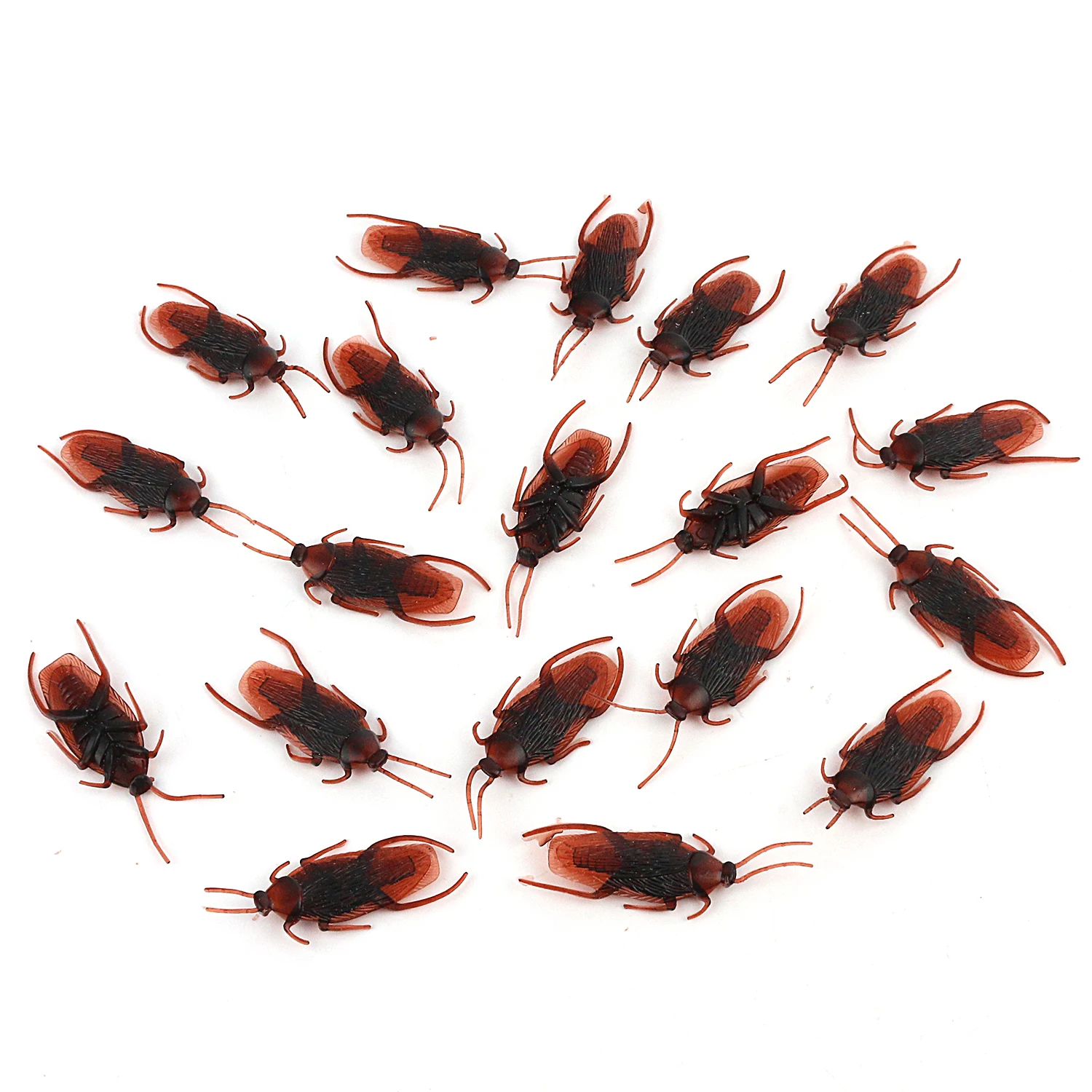 50 шт. реалистичные поддельные тараканы, розыгрыши, идеально подходят для проектов Хэллоуина, игрушки-узыгрыши
50 шт. реалистичные поддельные тараканы, розыгрыши, идеально подходят для проектов Хэллоуина, игрушки-узыгрыши