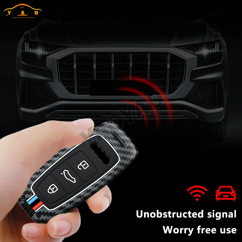 2025 Zinc Alloy Car Remote Key Case Cover For Audi A6 A7 A8 E-tron Q5 Q8 C8 D5 Key Protect Accessories 
2025 Zinc Alloy Car Remote Key Case Cover For Audi A6 A7 A8 E-tron Q5 Q8 C8 D5 Key Protect Accessories