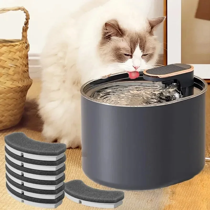 3L Smart Automatic Cat Water Fountain Cat Drinker Bowl Pet Water Dispenser USB Electric Mute Pump Active Carbon Filter Drinker
3L Smart Automatic Cat Water Fountain Cat Drinker Bowl Pet Water Dispenser USB Electric Mute Pump Active Carbon Filter Drinker