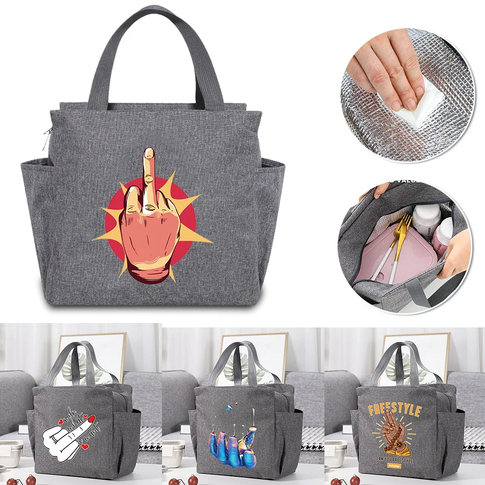 Lunch Bag Portable Insulated Large Capacity Thermal Food Picnic Cooler Storage Pouch Hand Series Lunch Box for Women
Lunch Bag Portable Insulated Large Capacity Thermal Food Picnic Cooler Storage Pouch Hand Series Lunch Box for Women