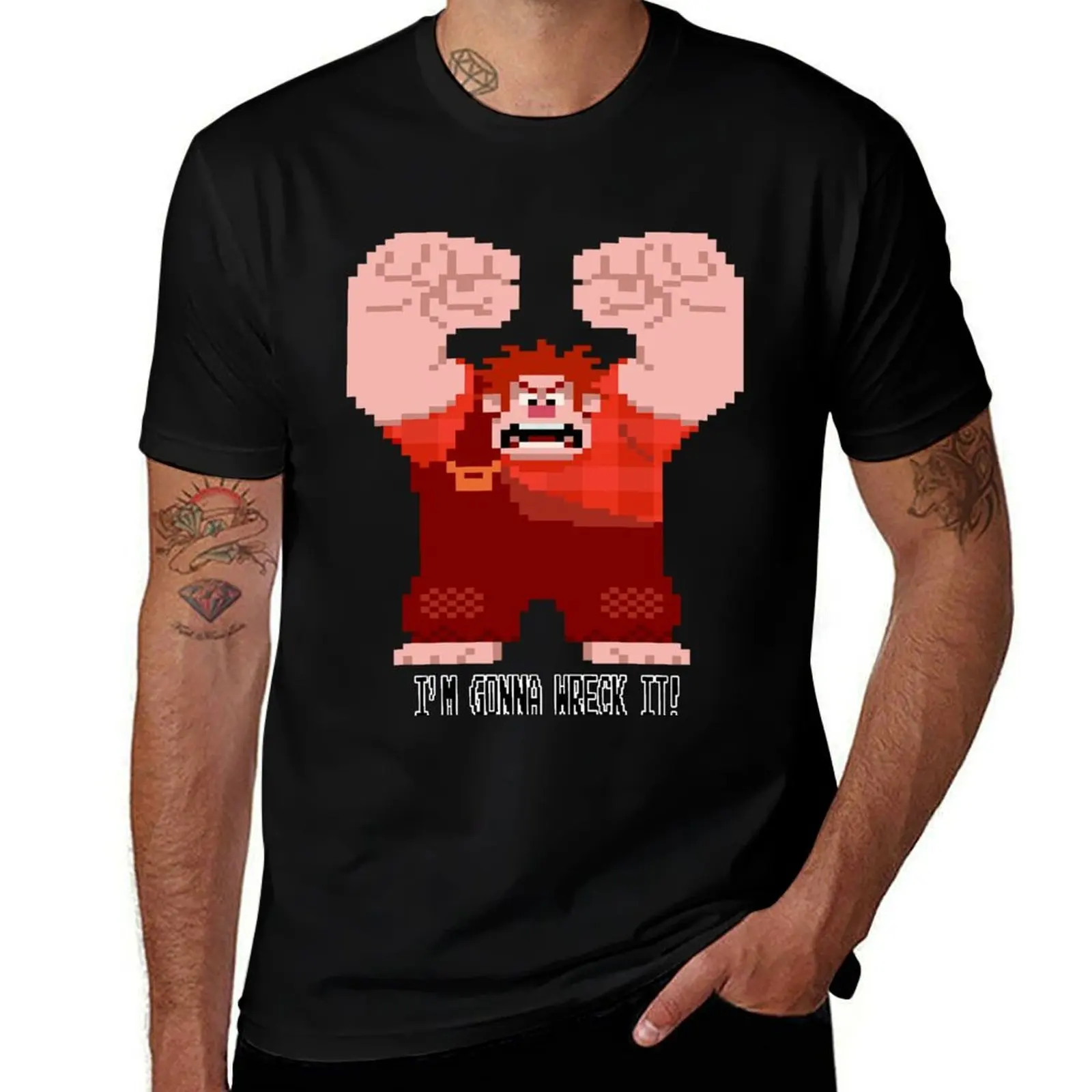 Wreck-It Ralph - Gonna Wreck It! T-Shirt Basic Simple Casual Short Sleeve Tee
Wreck-It Ralph - Gonna Wreck It! T-Shirt Basic Simple Casual Short Sleeve Tee