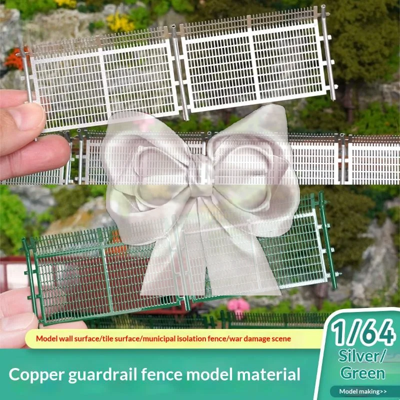 Miniature Fence Model 1/64 Scale Mini Safety Net Barrier Micro Landscape Fence For DIY Train Layout Diorama Decor Accessories
Miniature Fence Model 1/64 Scale Mini Safety Net Barrier Micro Landscape Fence For DIY Train Layout Diorama Decor Accessories