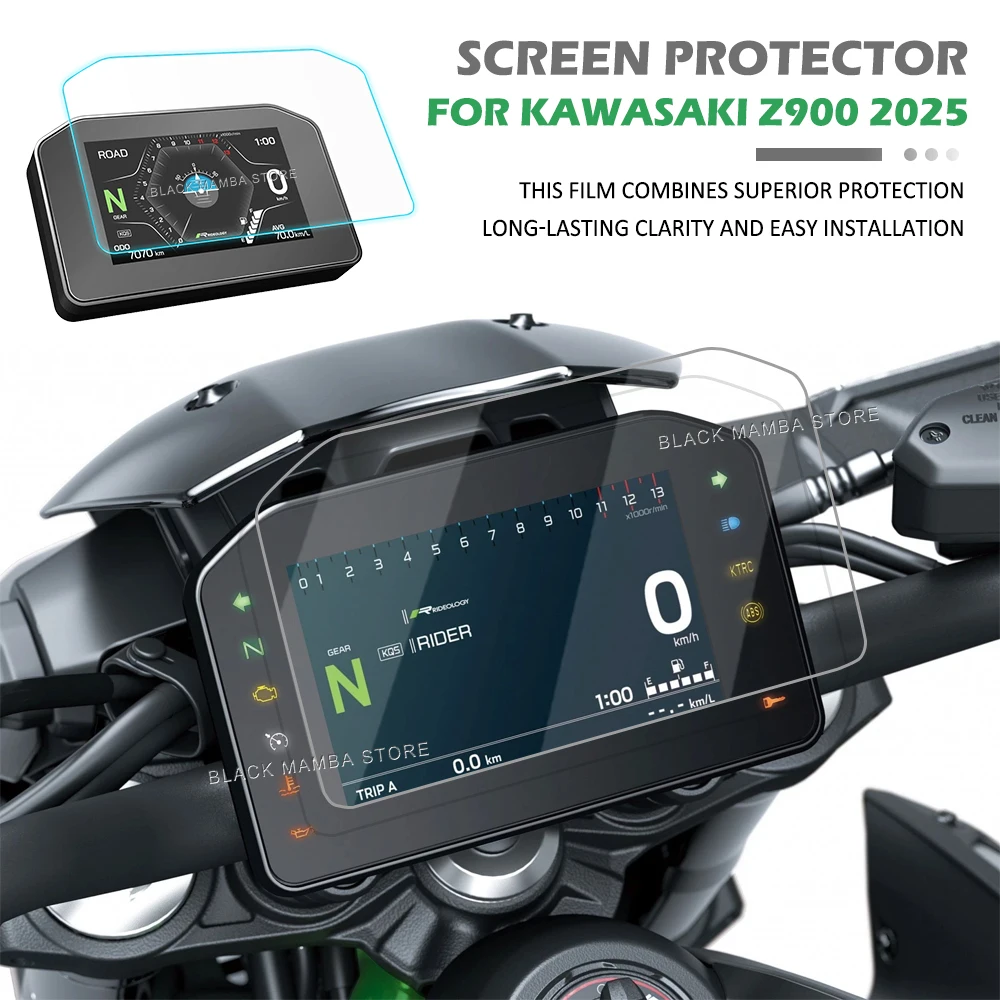 For Kawasaki Z 900 Z900 2025 Motorcycle Instrument Film Protector Speedometer Guard Scratch Cluster Dashboard Screen Protection 
For Kawasaki Z 900 Z900 2025 Motorcycle Instrument Film Protector Speedometer Guard Scratch Cluster Dashboard Screen Protection